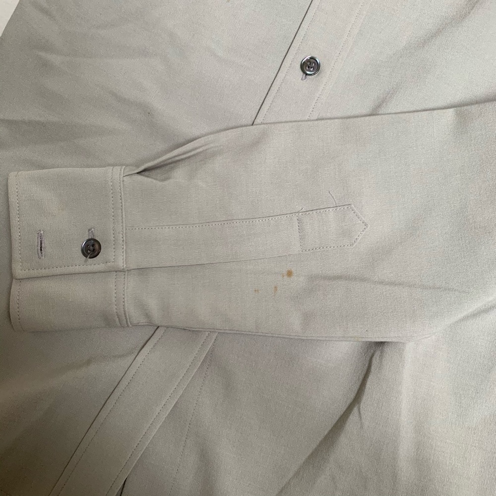 Theory Grey Button Down - image 4